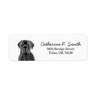 Cane Corso Return Address
