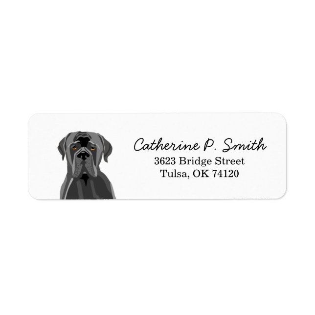 Cane Corso Return Address (Front)