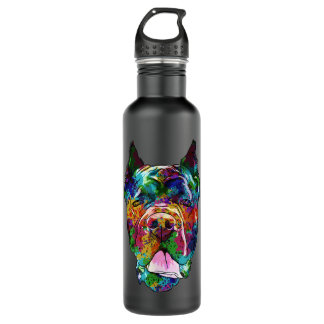 Cane Corso Silhouette Dog Italian Mastiff  710 Ml Water Bottle
