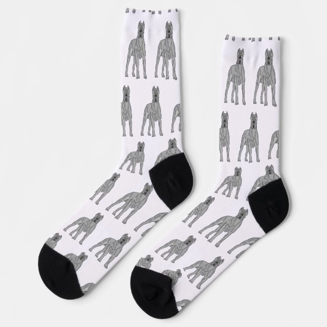 Cane Corso Socks (Left)