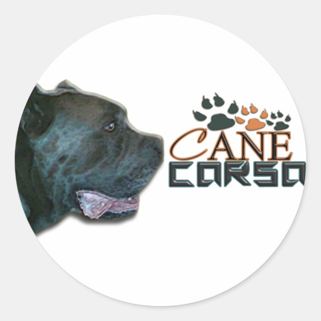 Cane Corso Stickers(P) Classic Round Sticker (Front)