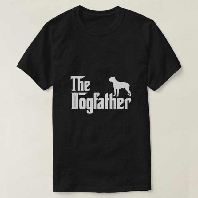 Cane Corso The DogFather  T-Shirt (Design Front)