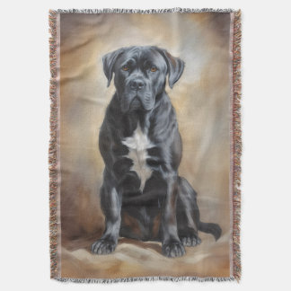 Cane Corso Throw Blanket