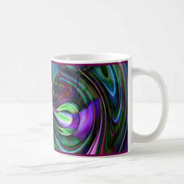 Cane Magic Abstract - Fractal Mug (Right)