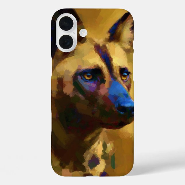Cane Selvatico Africano Case-Mate iPhone Case (Back)