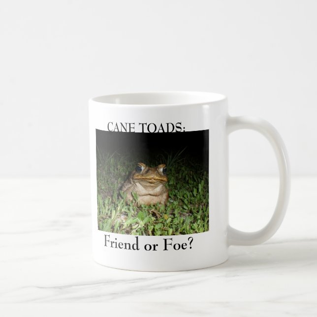 Cane Toad Mug White (Right)