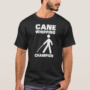 Cane Whipping Braille Visually Impaired Blindless T-Shirt