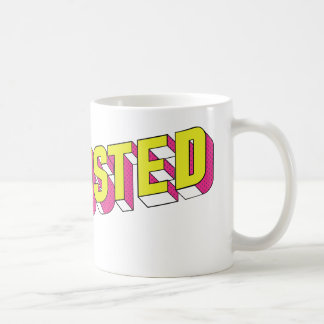 Caneca "Exhausted" Coffee Mug