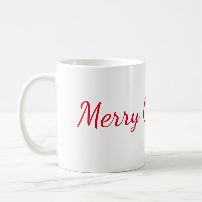 Caneca Merry Christmas Coffee Mug (Left)
