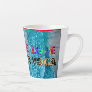 Caneca para café latte mug