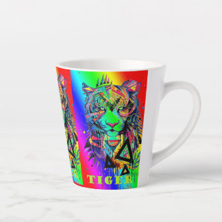 Caneca para café latte/Tigres Latte Mug