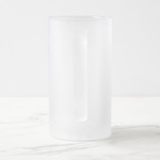 Caneca Sebrian Frosted Glass Beer Mug