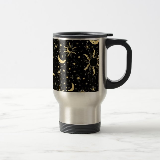 Caneca stamps celestial travel mug (Right)