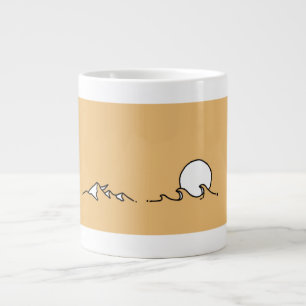 Canecas Specialty art  minimalist sea summer Large Coffee Mug
