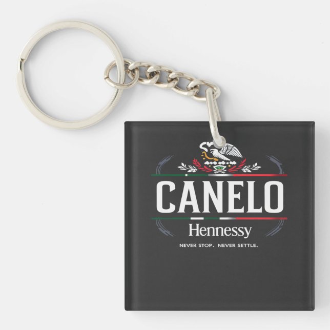 Canelo Boxing T-Shirt Key Ring (Front)
