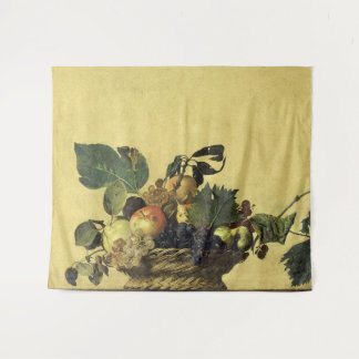 Canestra di frutta (Basket of Fruit)  Caravaggio Tapestry