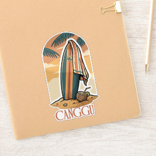 Canggu Sunset Surf – Vintage Tropical Beach Vibes