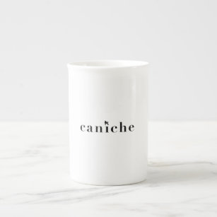 Caniche - French Poodle bone china mug