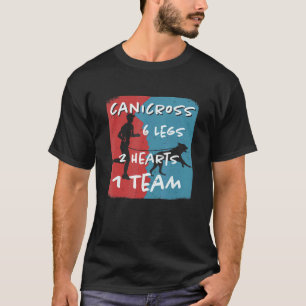 Canicross 6 Legs 2 Hearts 1 Team T-Shirt