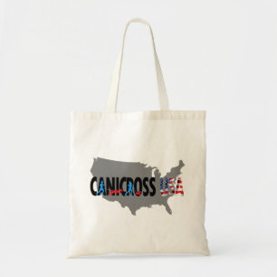 Canicross USA Map Budget Tote Bag