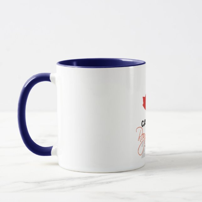 Canidian Royal Visit - William & Kate Wedding Mug (Left)