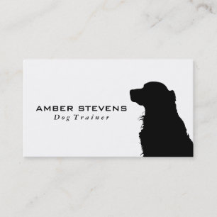 Canine close-up Dog Training Business Card