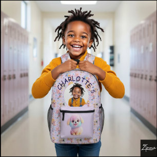 Canine Cuddle 2 Printed Backpack