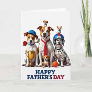 Canine Dad Celebration Card