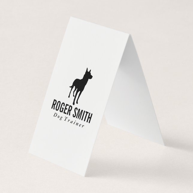 Canine | Dog Training Business Card (Front)