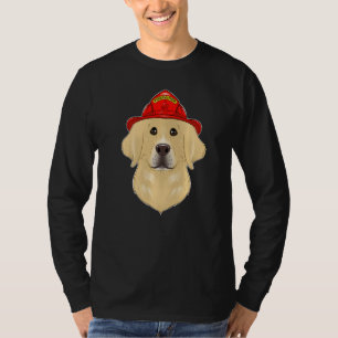 Canine Handler I Fireman Dog I Firefighter Labrado T-Shirt