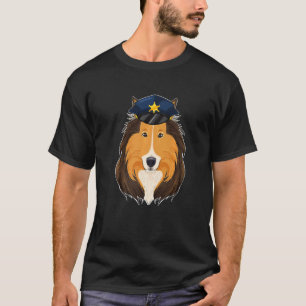 Canine Handler I Police Dog I Police Collie T-Shirt