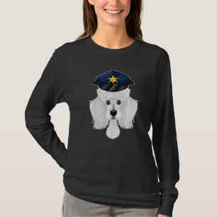Canine Handler I Police Dog I Police Poodle   T-Shirt