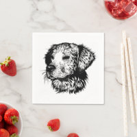 Canine Head Sketch