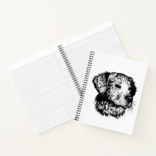Canine Head Sketch Notebook
