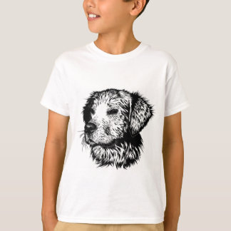 Canine Head Sketch T-Shirt