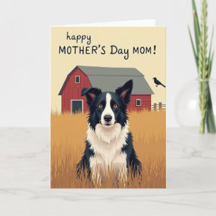 Canine Mothers Day Scene Card