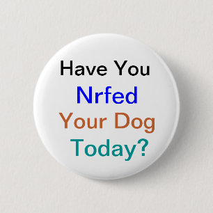 Canine Nrf2 6 Cm Round Badge