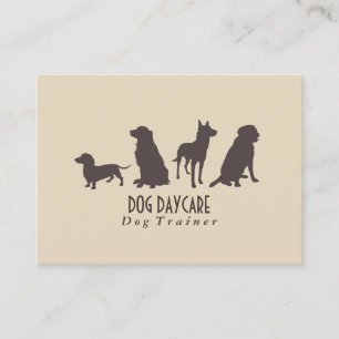 Canine Pack Dog Training Business Card