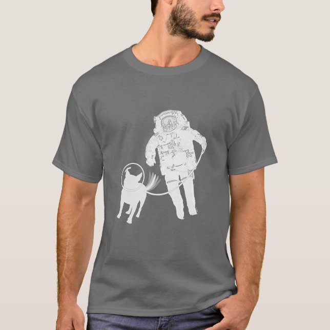 Canine space walk T-Shirt (Front)