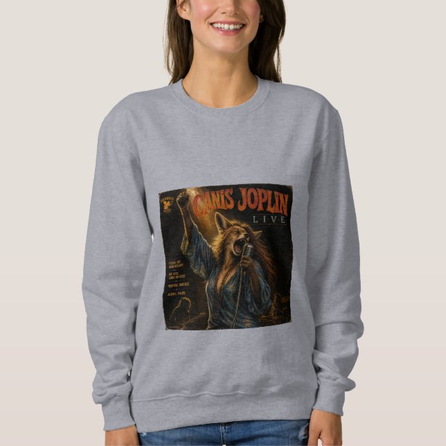Canis Joplin Album: a Parody Sweatshirt (Front)
