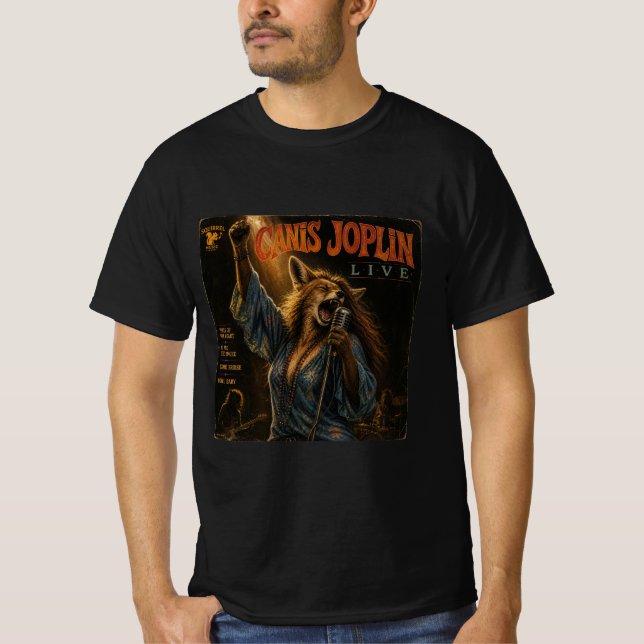 Canis Joplin Album: a Parody T-Shirt (Front)