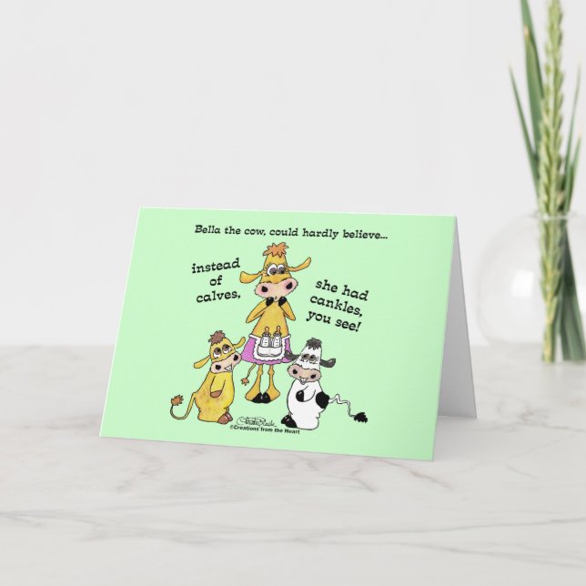 Cankles Not Calves Card (Front)