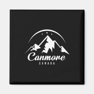 Canmore Canada Ski Resort Skiing Snowboarding Magnet