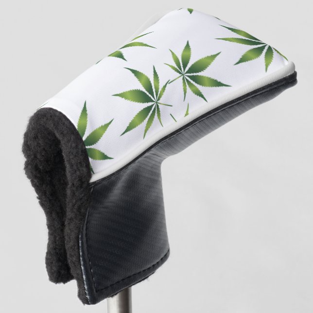 Cannabis-| Zazzle_Growshop. Golf Head Cover (3/4 Front)