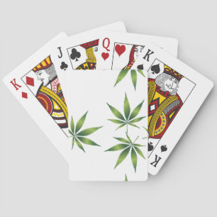 Cannabis- Zazzle_Growshop. Playing Cards