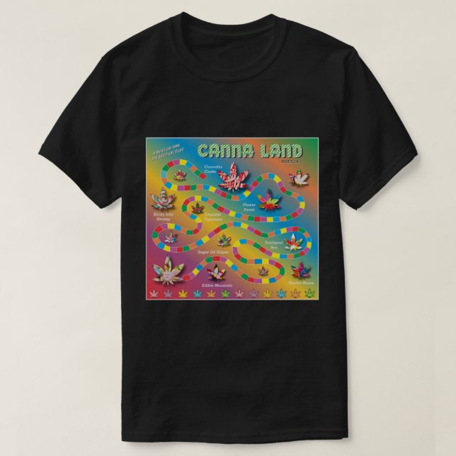 CannaLand  T-Shirt (Design Front)