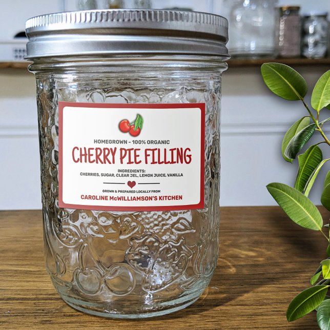 Canned Cherries Food Label (Creator Uploaded)