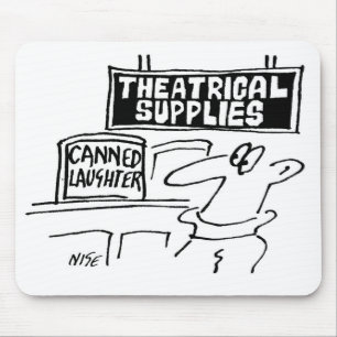 Canned Laughter Sold in Theatrical Supplier Mouse Pad