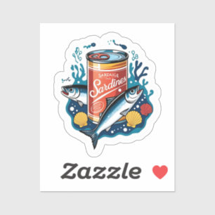 Canned sardines