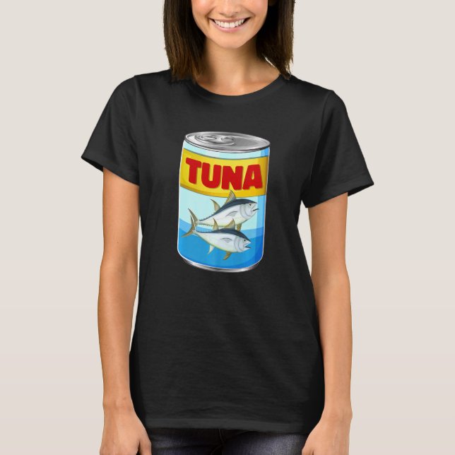 Canned Tuna Bluefin Tuna Fishing Premium T-Shirt (Front)